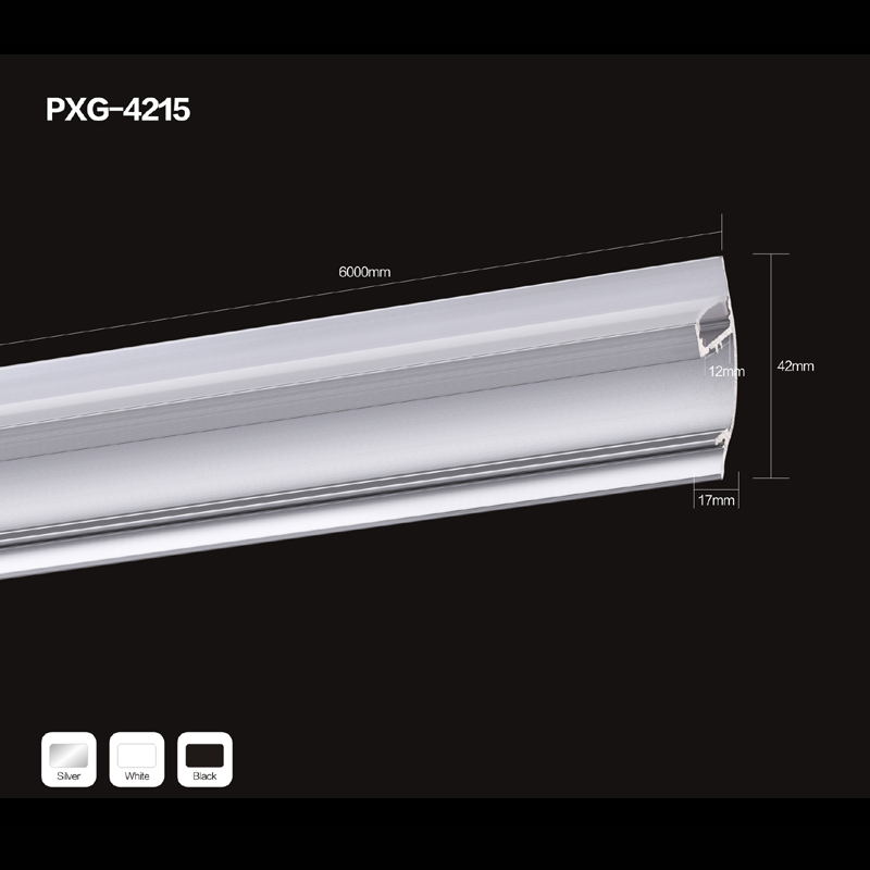 Aluminum extrusion industrial aluminum profile for LED strip extruded