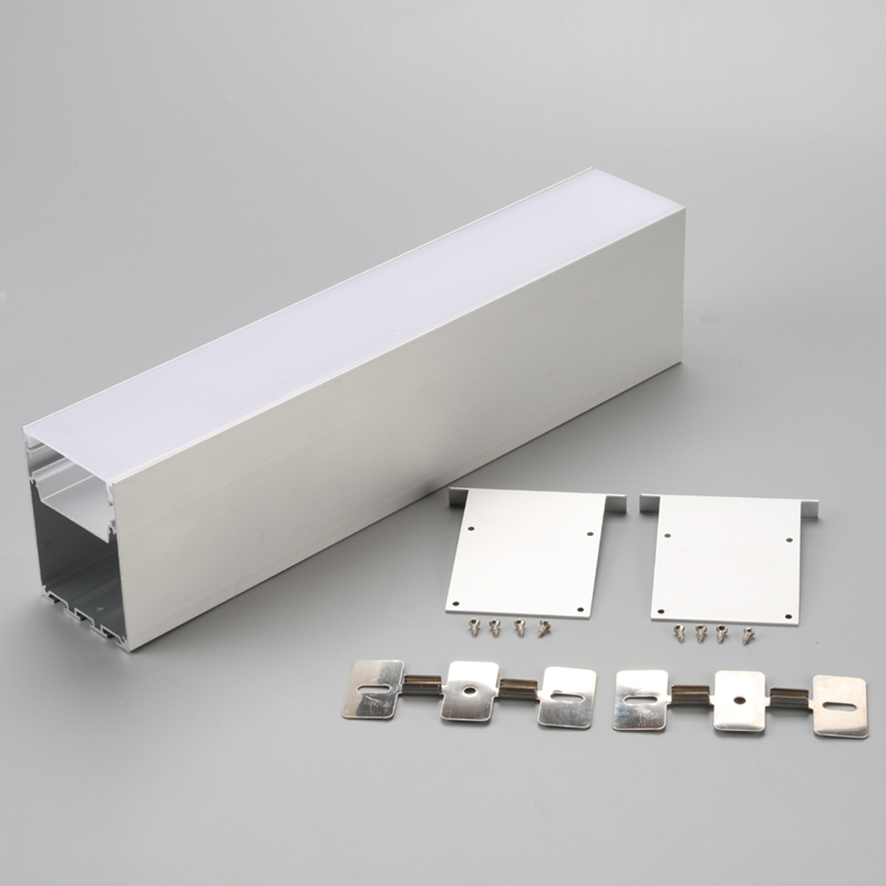 Aluminium LED lighting profile extrusion hollow profiles for LED strip application