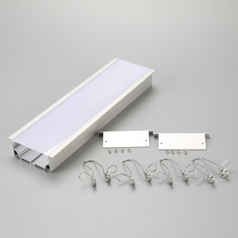 0.5m 1m 2m 3m recessed LED aluminum profile for LED strip light application