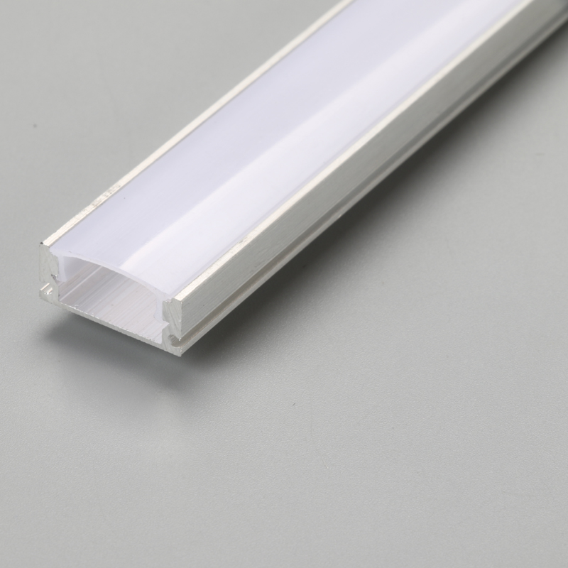 Slim U shape LED aluminum channel 1707 for LED strips aluminum bar profile