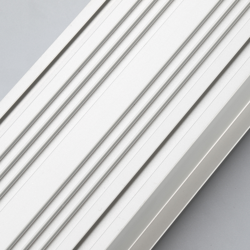 Flat LED aluminum profile or LED extruded aluminum housing for LED strip