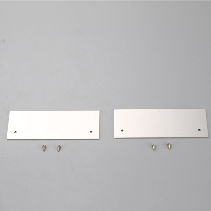 LED aluminum profile with PC diffuser flat shape for LED strip