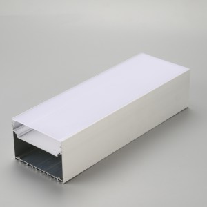 Best seller 80mm PCB width LED aluminum extrusion 6063 T5 Aluminium channel for LED strip lighting