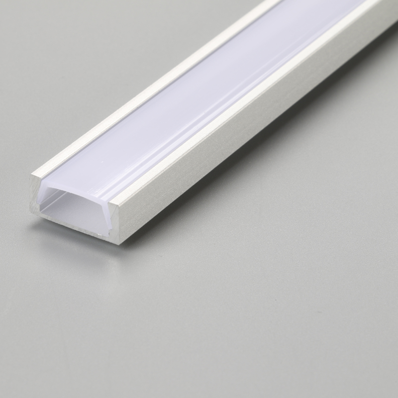 1M recessed aluminum LED light profile for LED strip light with cover length customized