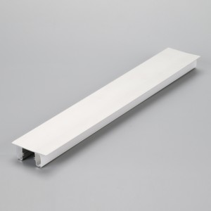 Two side lighting aluminum LED profiles for flex LED, LED profile aluminium 2 side lighting for LED tape lights