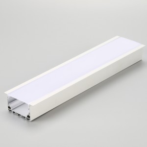 Low profile recessed lighting for 12v led light strip LED light channel 55*32mm