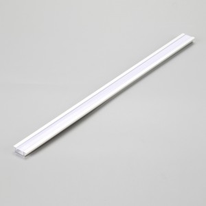 Milky cover and end cap aluminum profile for LED light bar