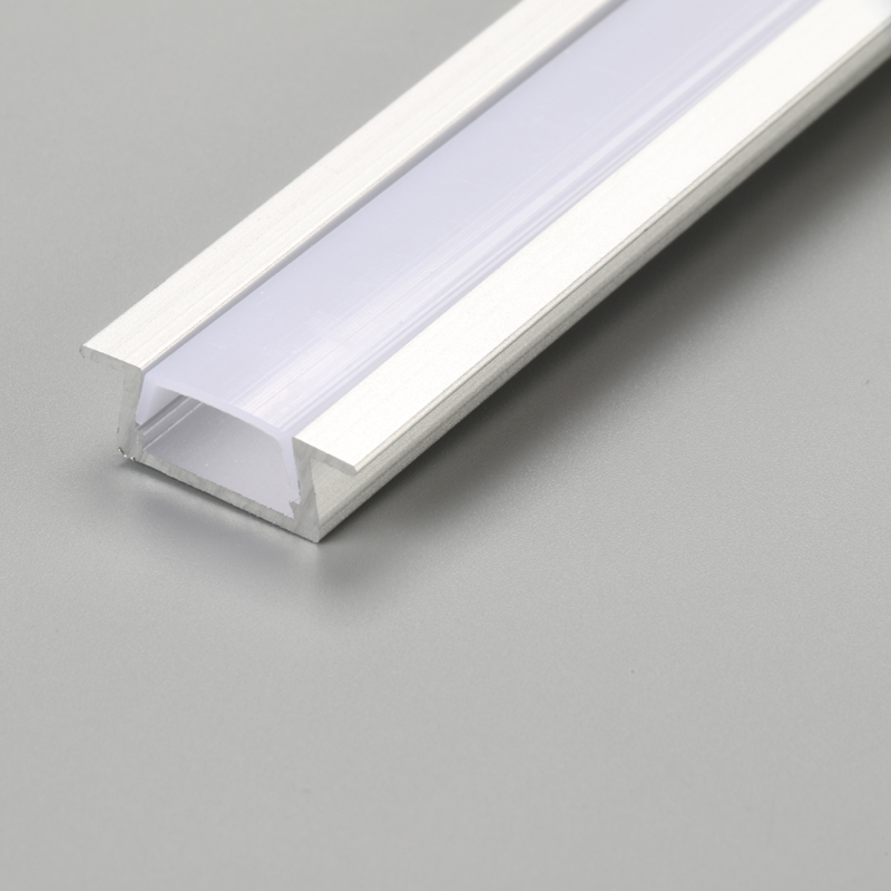 Milky cover and end cap aluminum profile for LED light bar