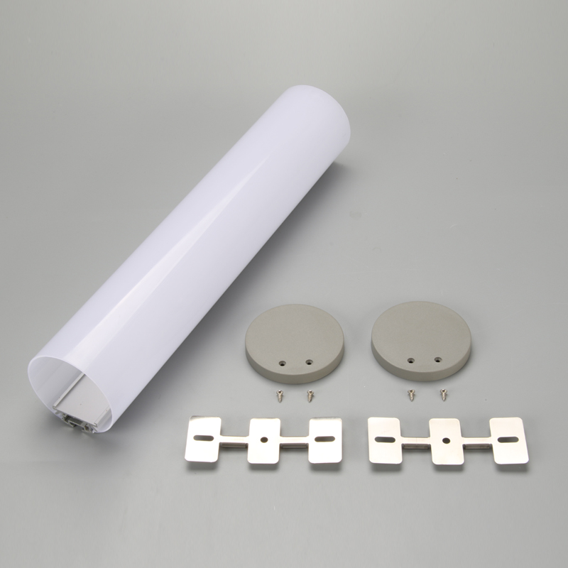 Suspended LED linear fixture with 6063 aluminum profile for LED linear light housing