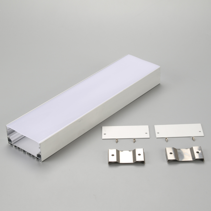 Hot sell LED strip light U and V shape extruded aluminium profiles