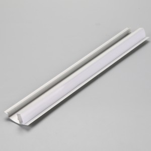 Corner PC cover aluminium profile LED strip for flexible LED light strip diffuser