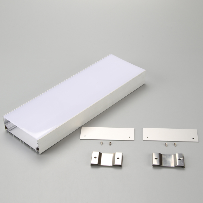 Factory customized 1m LED strip aluminium channel profile