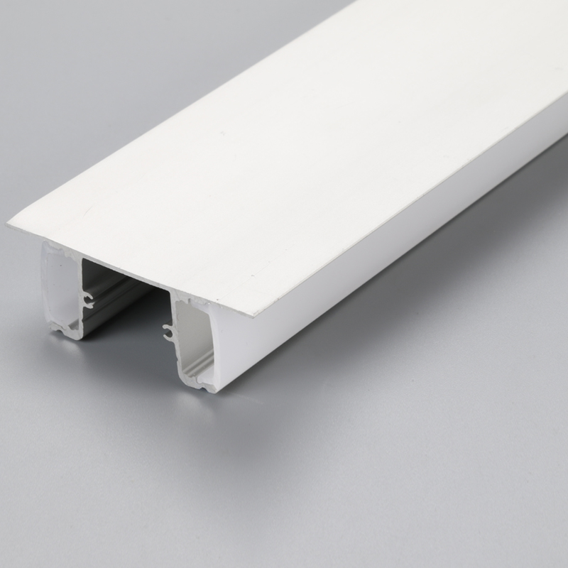 Two side lighting aluminium LED strip tape light mounting channel profile