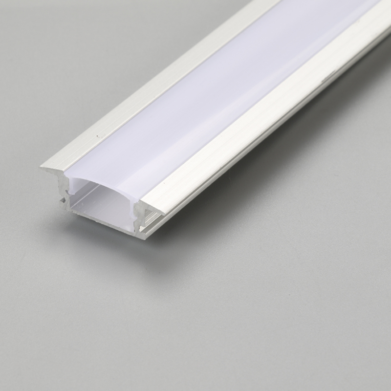 Recessed LED strip linear aluminum channel profile