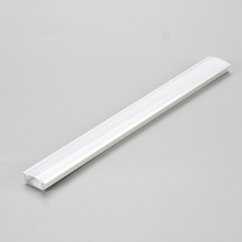 Recessed linear LED light strip aluminum channel profile