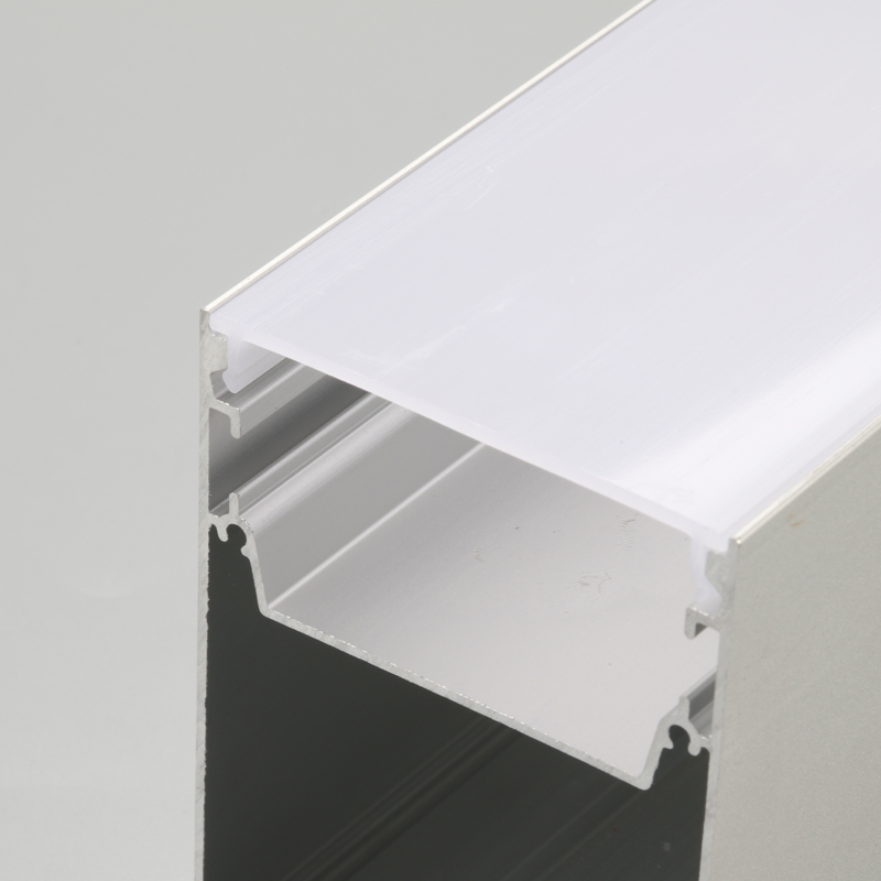 Extruded aluminium U channel LED strip linear profile