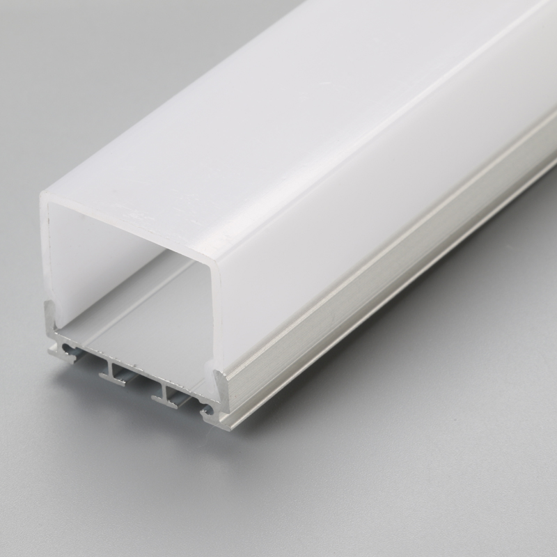 Aluminium profile housing for LED lamp lights