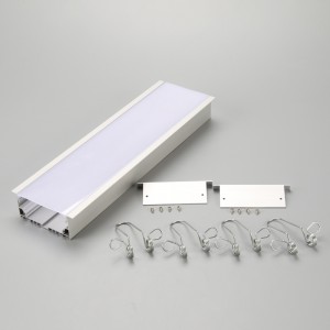 Anodizing aluminium profile for LED panel strip light