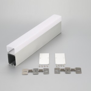Mounting channel for aluminum LED strip lights profile