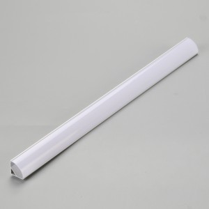 Corner aluminium extrusion for LED strip light profile