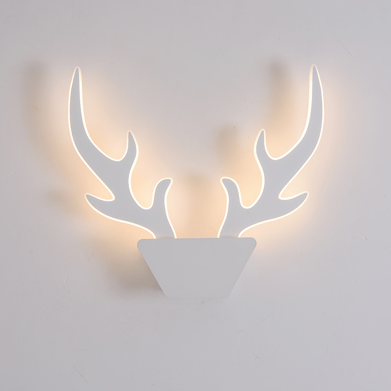 Zhongshan Art Deer Design LED Wall Light with Smart Control for Bedroom